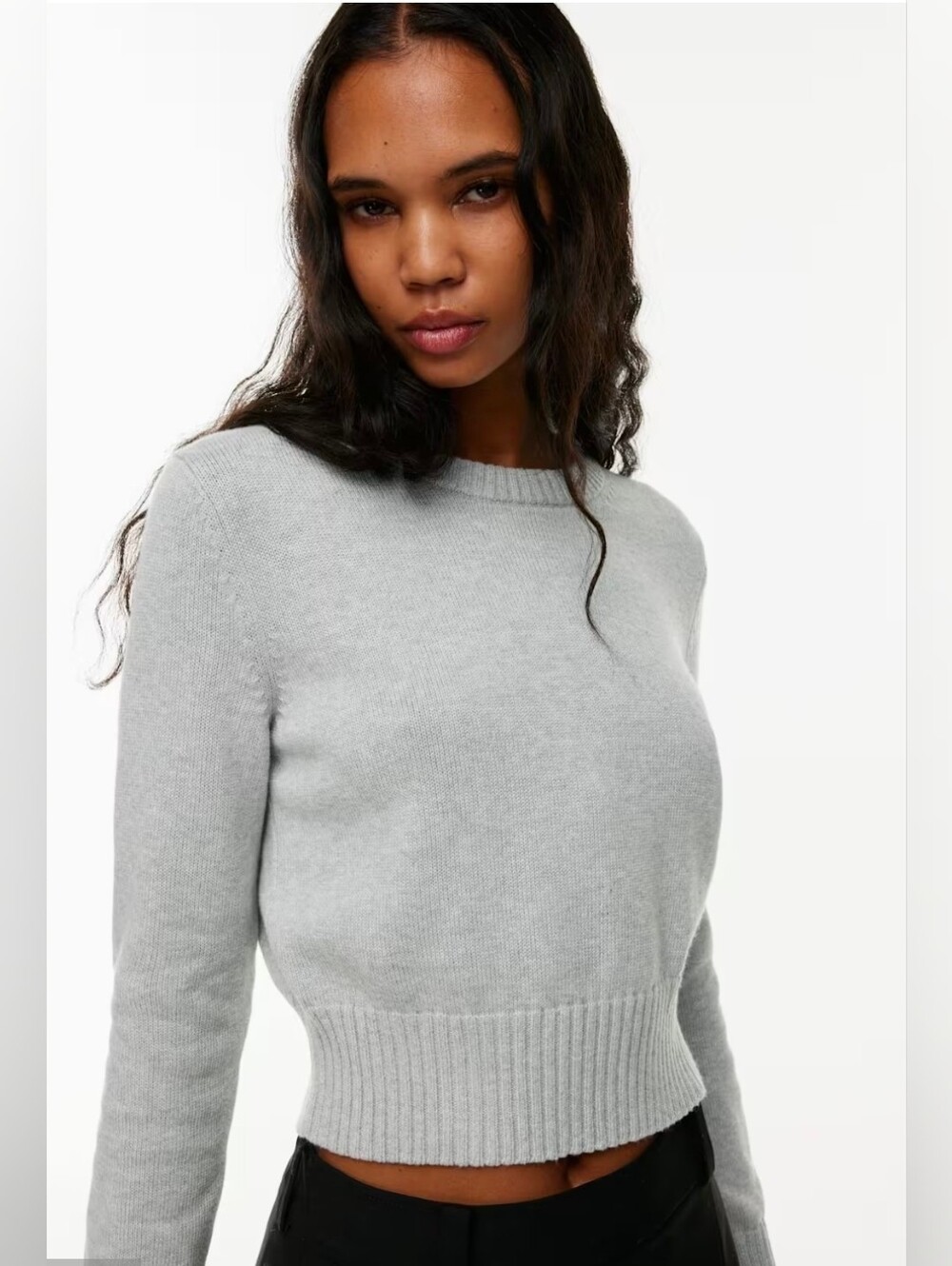 NWT Aritzia Sunday Best Brendah Sweater, 2XS, Grey